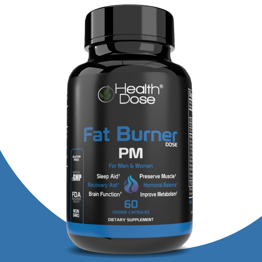 Fat Burner Kit by Health Dose - AM Day Time 120 Capsules & PM Nighttime 60, (Vegetarian Capsules).