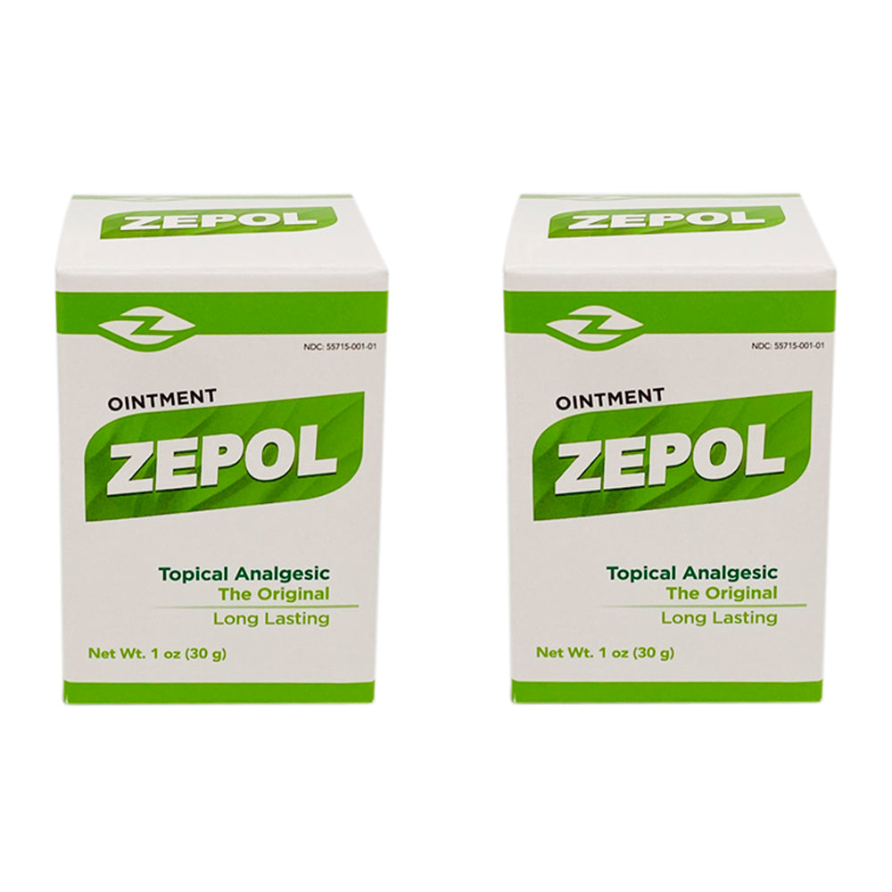 Zepol Topical Analgesic Original 1 Oz - Pack of 2