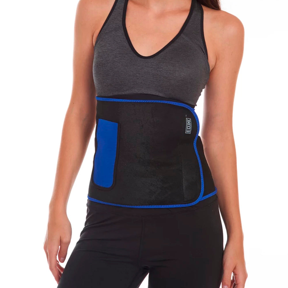 EDX Neoprene Fitness Belt with Pocket. Waist Trimmer