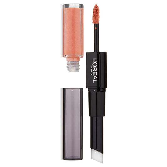 L’Oréal Paris Infallible Pro Last 2 Step Lipstick, Heaven To Henna, 1 fl. oz.
