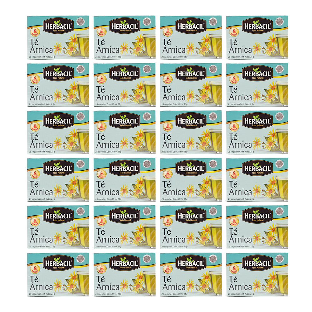 Herbacil Arnica Tea 25-Bags 0.88 Oz / 25 g. Pack of 24