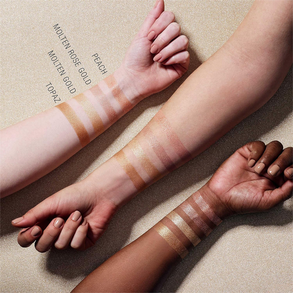 Maybelline Master Chrome Metallic Highlighter Powder Makeup, Molten Gold