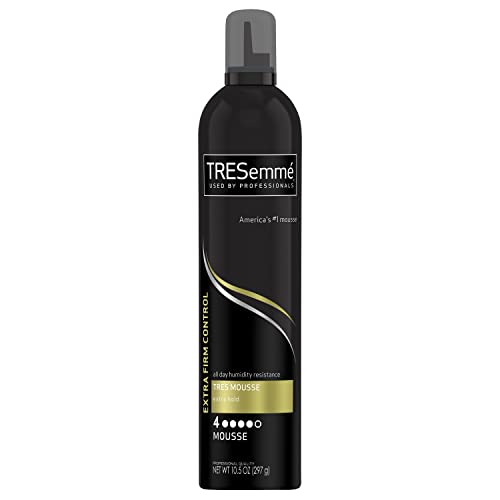 TRESemmé Tres Mousse Styling Extra Hold Frizz Control for All Hair Types 10.5 oz