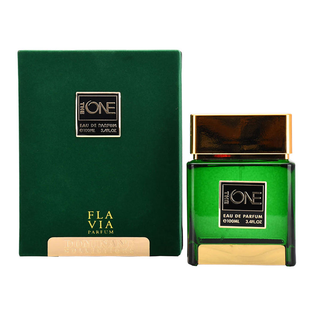 The One by Flavia, Dominant Collections Eau De Parfum for Men 3.4 Fl Oz- 100 ml.