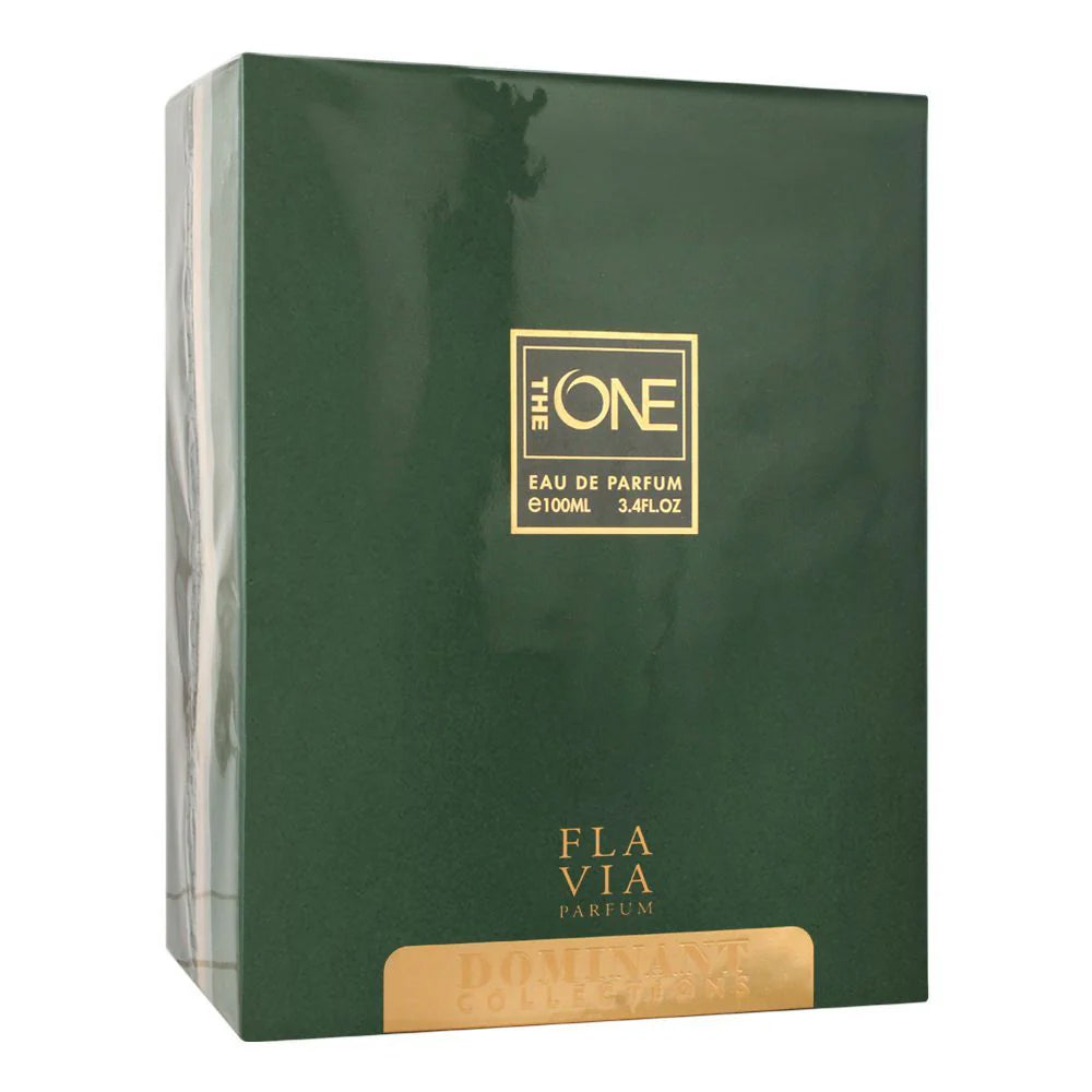 The One by Flavia, Dominant Collections Eau De Parfum for Men 3.4 Fl Oz- 100 ml.