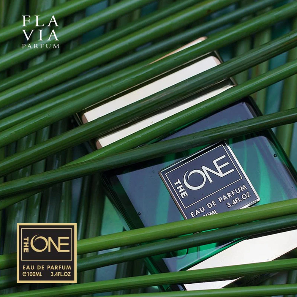 The One by Flavia, Dominant Collections Eau De Parfum for Men 3.4 Fl Oz- 100 ml.
