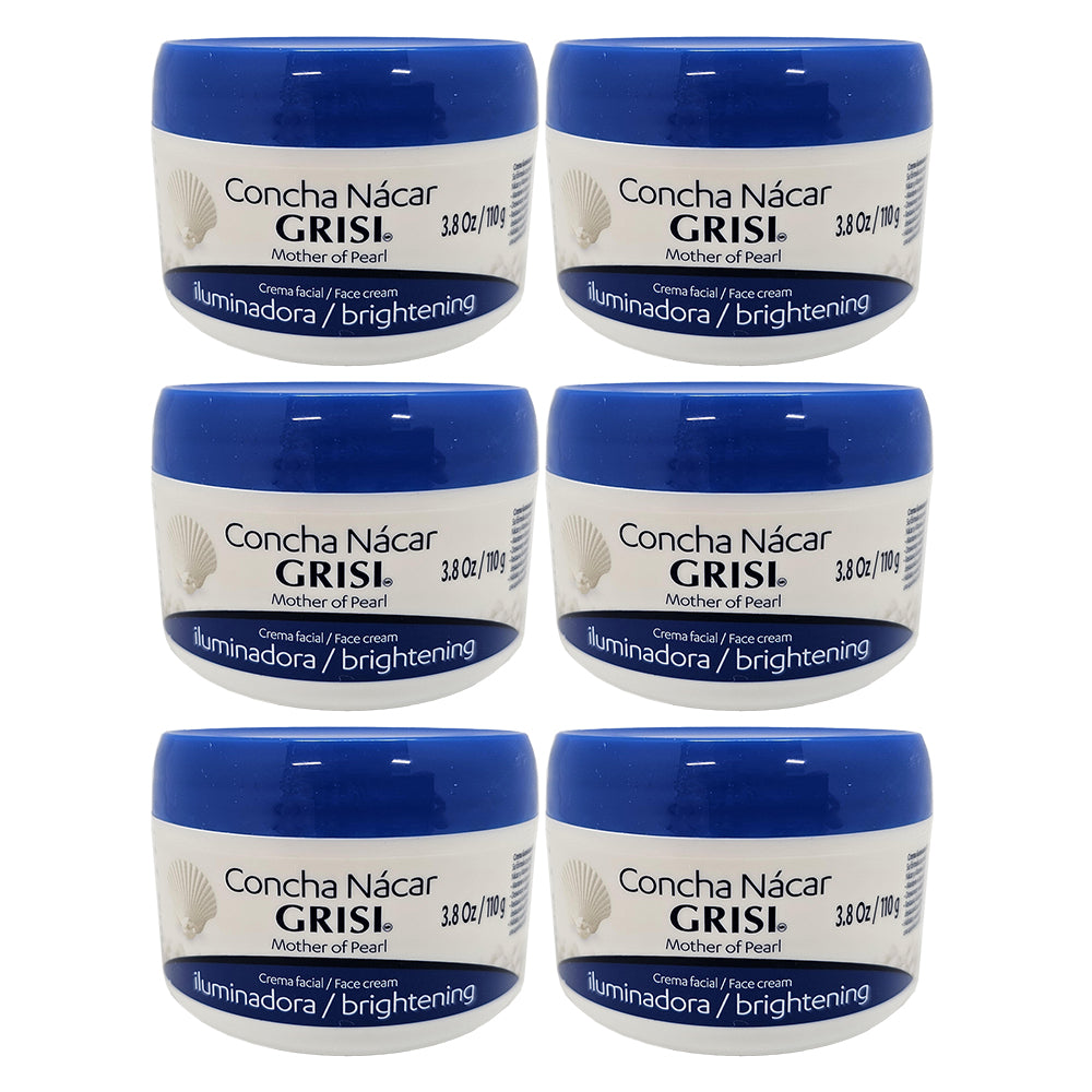 Grisi Cream Concha Nacar 3.8 Oz - Pack 6