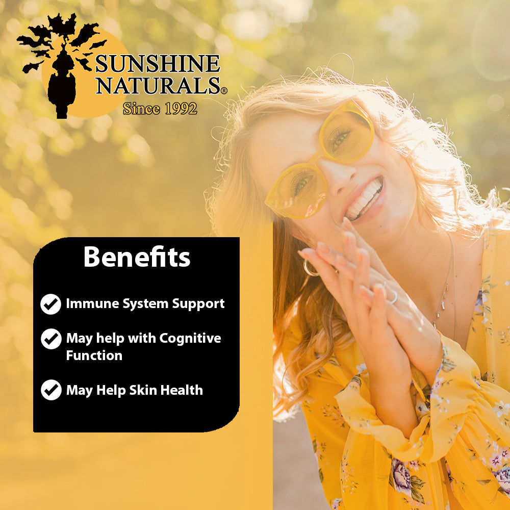Sunshine Naturals Zinc Gluconate. Strong Immune System Booster. 100 mg. 120 Tabs
