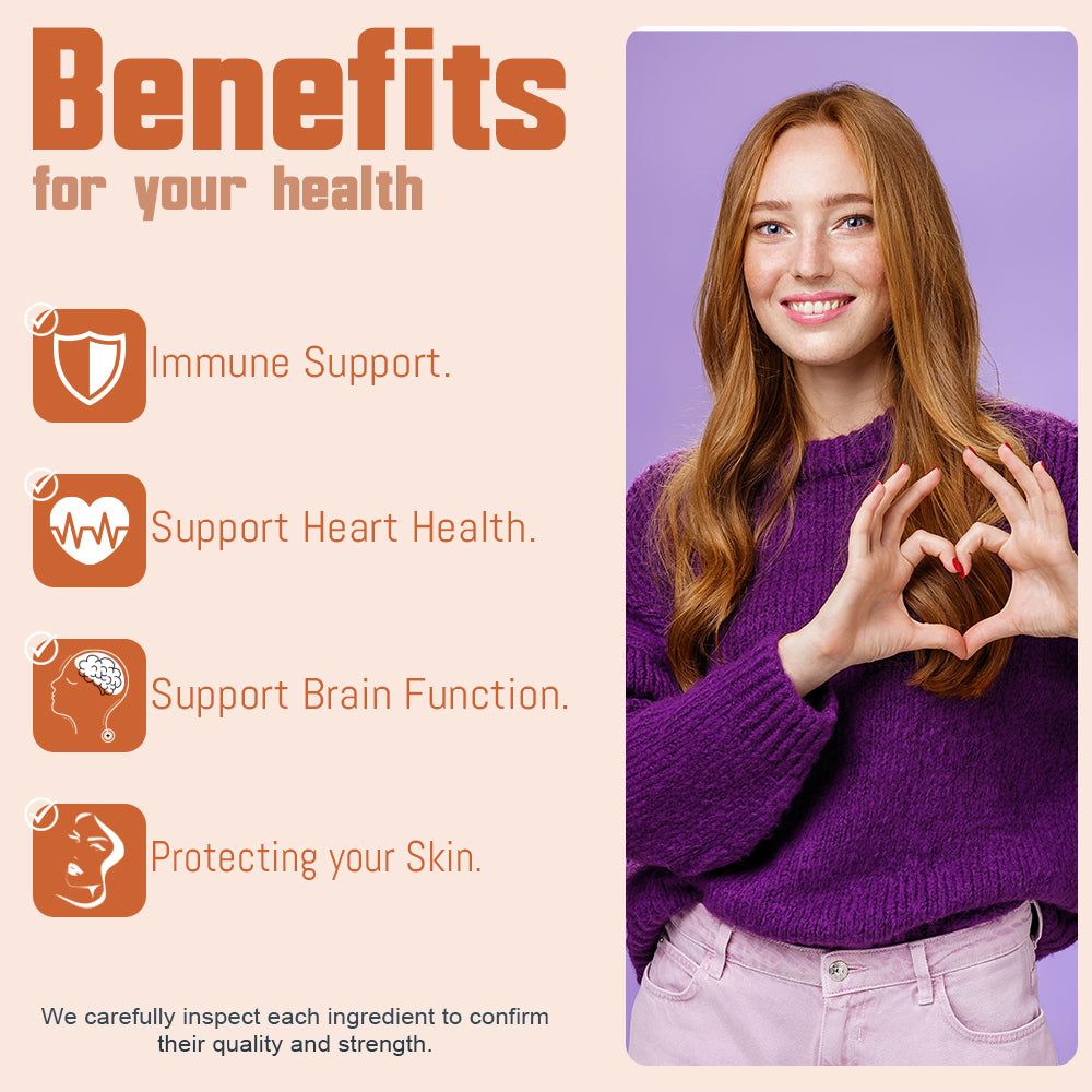 Health Dose Elderberry Immunedose With Vitamin C, Turmeric, Zinc & More 120 Caps