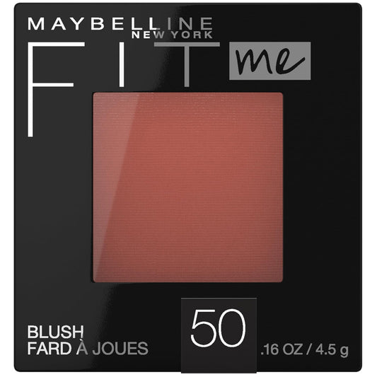 Maybelline Fit Me Blush, Lightweight, Smooth, Blendable, Makeup Color, Wine