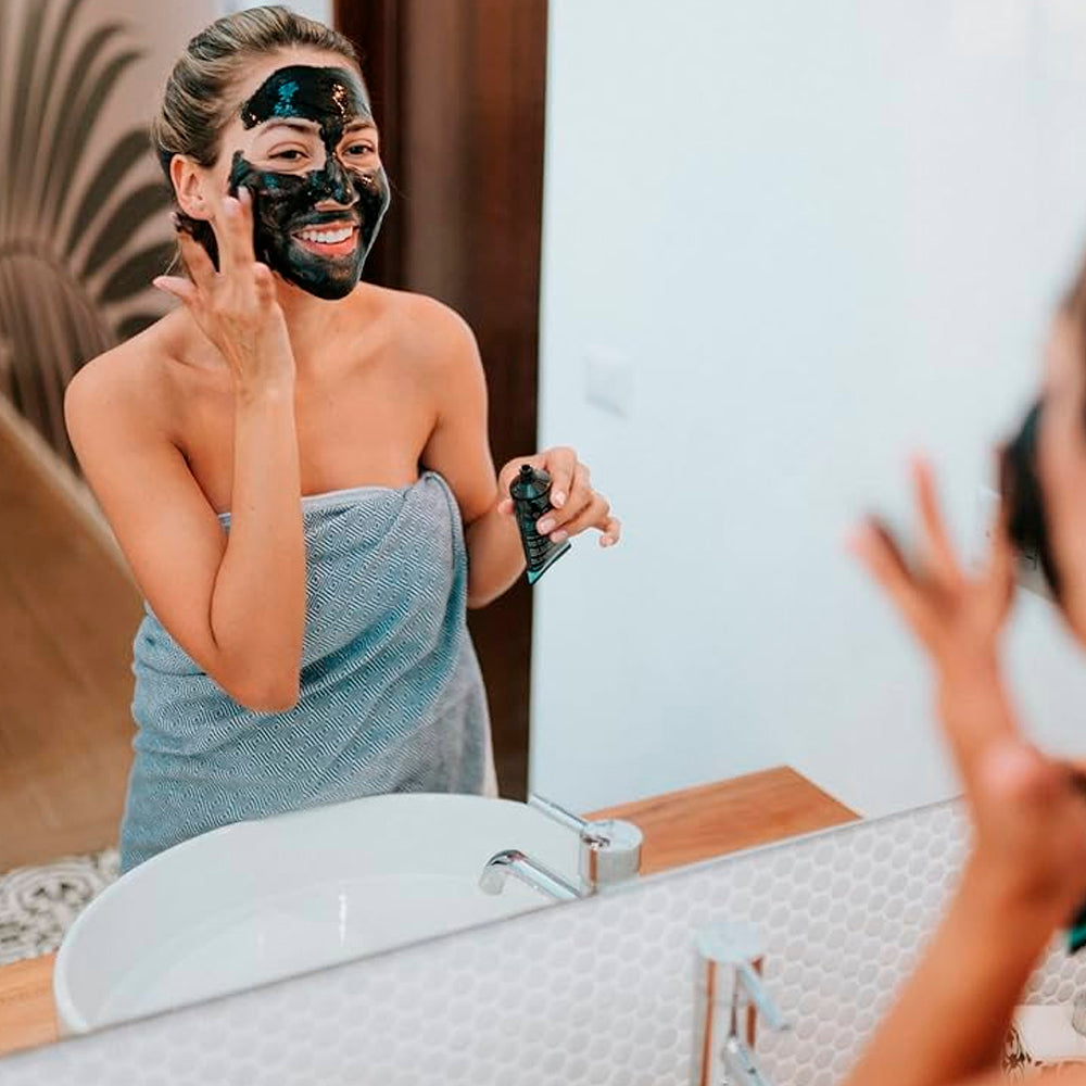 Clean+ Detox Black Peel Off Mask : Clean+ Detoxifying Ploff Mask