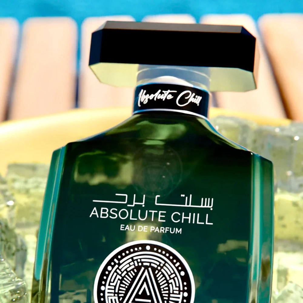 Atralia Absolute Chill Eau de Parfum - 3.4 oz (100ml) Unisex EDP Spray - Invigorating Citrus & Mint Perfume