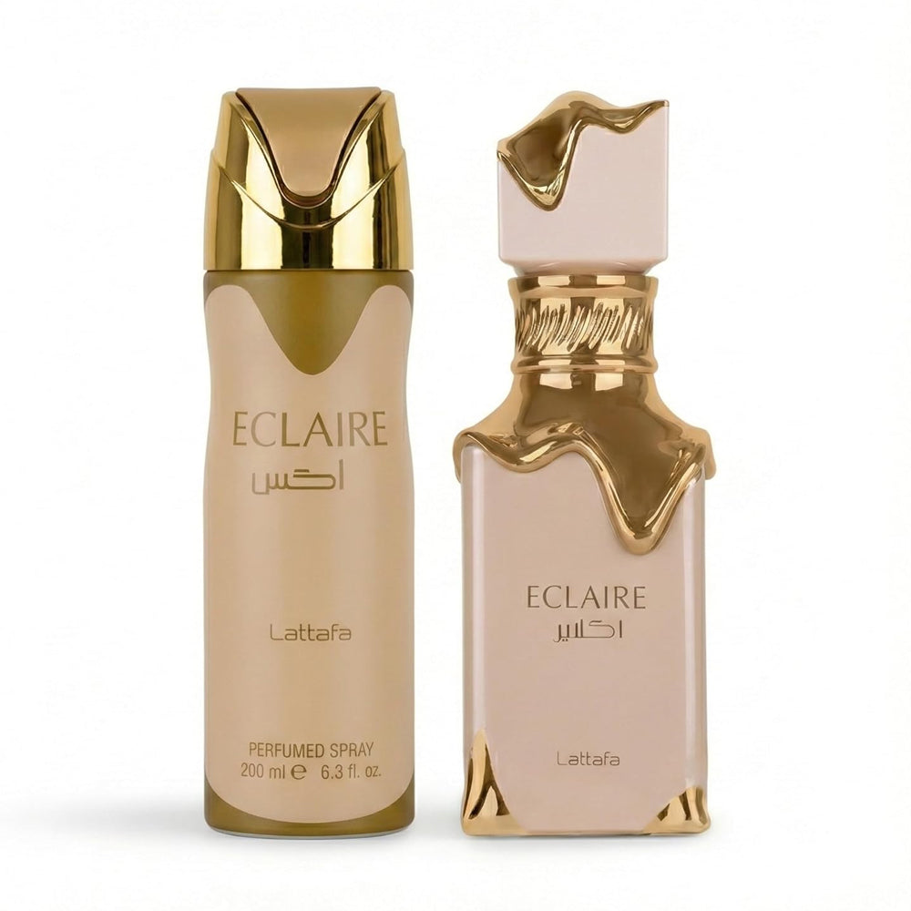 Lattafa Eclaire 2 Pcs Gift Set With 100ml EDP + 200ml Perfumed Spray