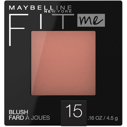 Maybelline Fit Me Blush, Lightweight, Smooth, Blendable, Makeup Color, Nude