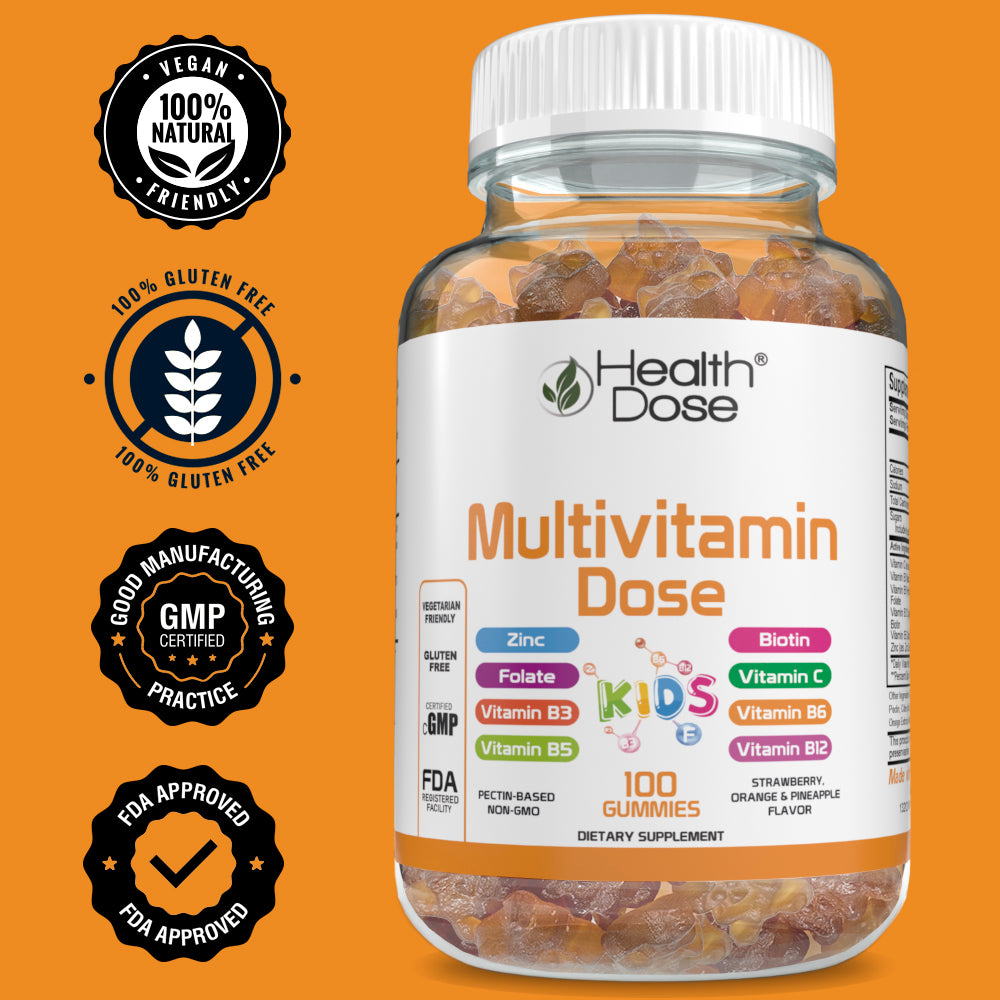 Health Dose Multivitamin Dose Children 100 gummies