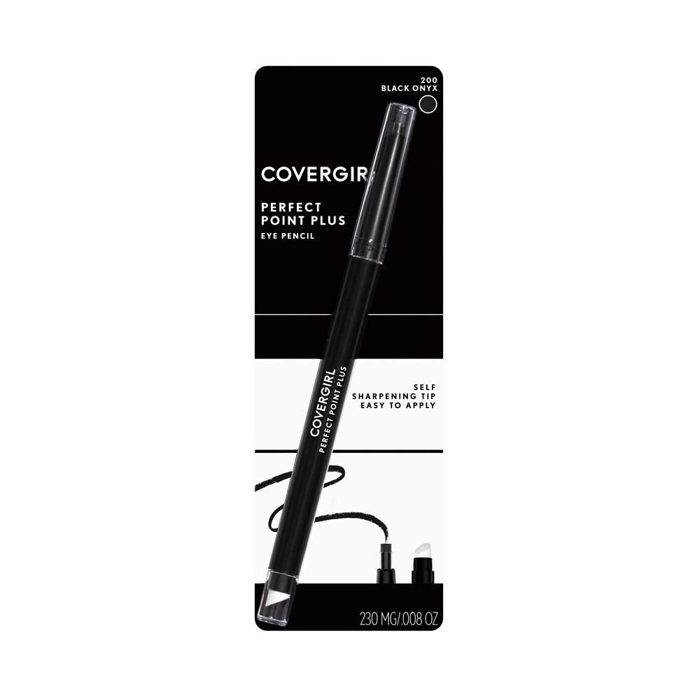 Covergirl Perfect Point Plus Eyeliner Pencil. Waterproof. Black Onyx 200. 0.08oz