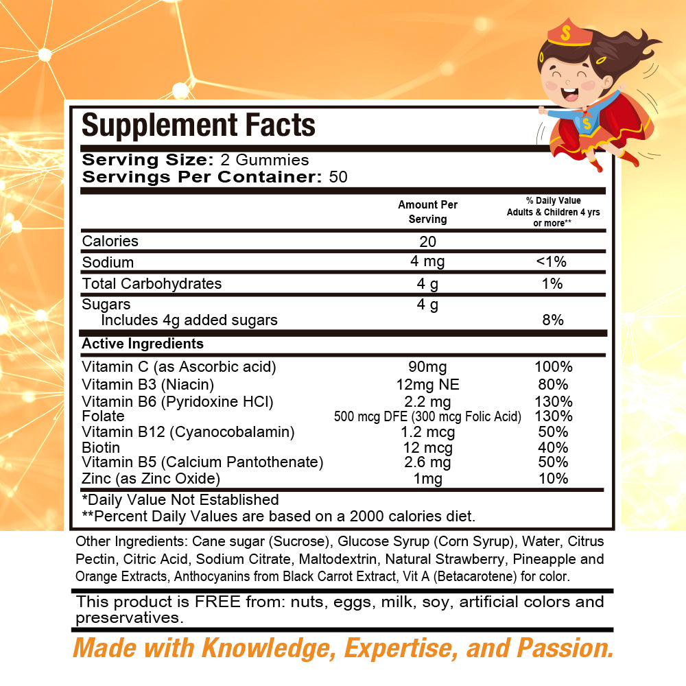 Health Dose Multivitamin Dose Children 100 gummies