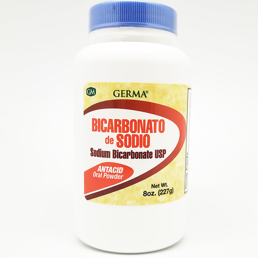 Germa Baking Soda Multi Use,Cleaning/Bicarbonato de Sodio Multi Uso,Limpeza 8oz. Pack of 3