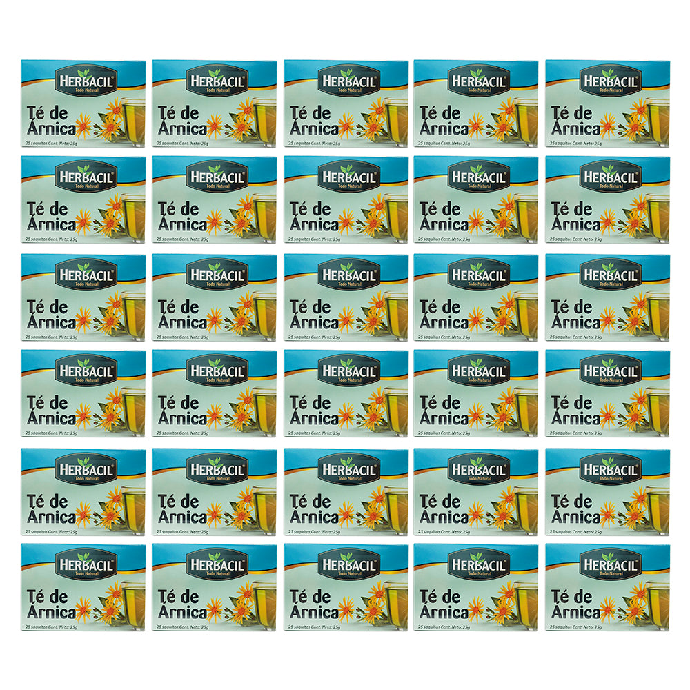 Herbacil Arnica Tea 25-Bags 0.88 Oz / 25 g (3). Pack of 10