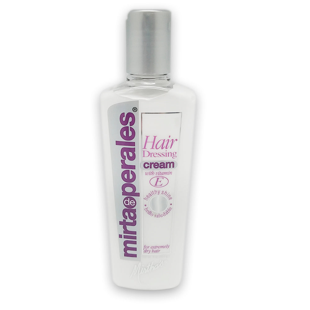Mirta De Perales Cream Hairdressing Vitamin E, Extremely Dry/Processed Hair 8Oz. Pack of 2