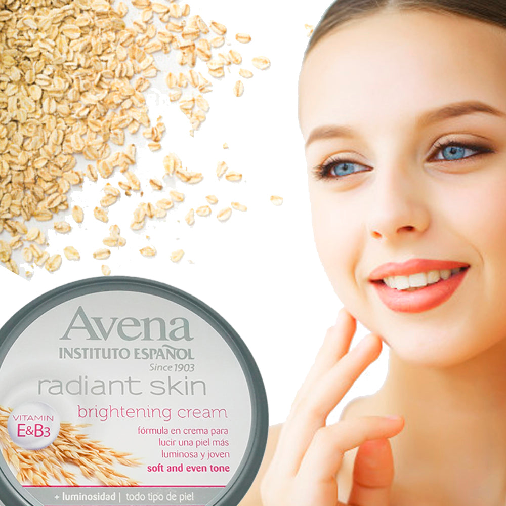 Avena Radiant Brightening Body Cream 6.70 oz - Pack of 3