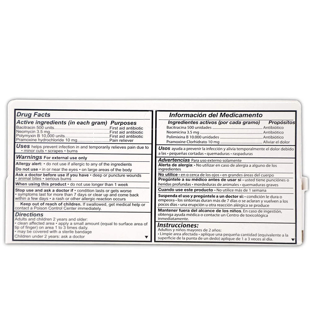 Cuadriderma Antibiotic Cream, 1 Ounce - Pack of 3