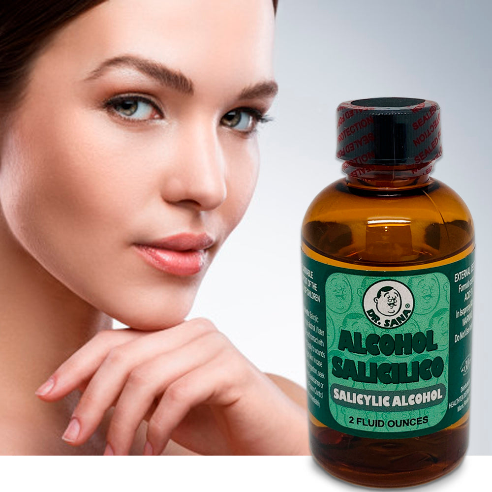 Dr Sana Salicylic Alcohol. 2 oz. Pack of 3