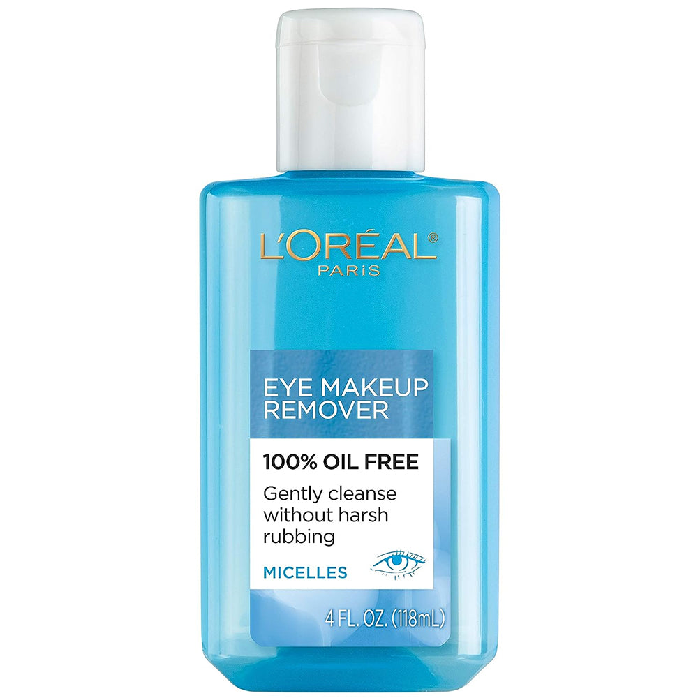 L'Oreal Paris Oil-Free Eye Makeup Remover. Skin Cleaner. Gentle Formula. 4 fl.oz