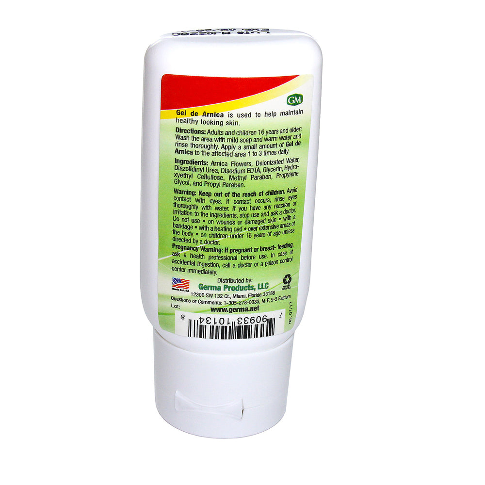 Germa Arnica Gel / Gel de Arnica 2 Oz. Pack of 6