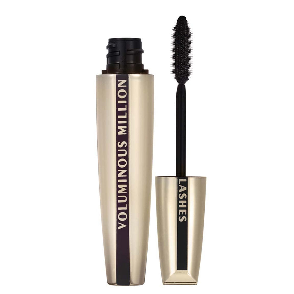L'Oreal Voluminous Million Lashes Mascara, Black 645, 0.3 oz
