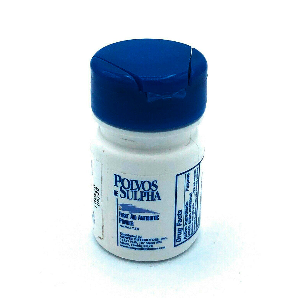 Polvos De Sulpha Antibiotic Powder 0.90 Oz - Pack Of 2
