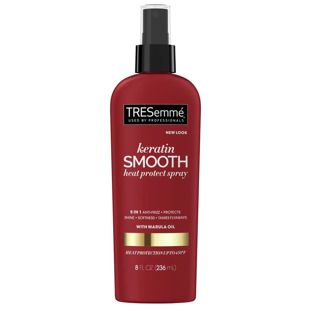 Tresemmé Keratin Smooth Heat Protect Spray. Made With Keratin & Marula Oil. 8 Oz