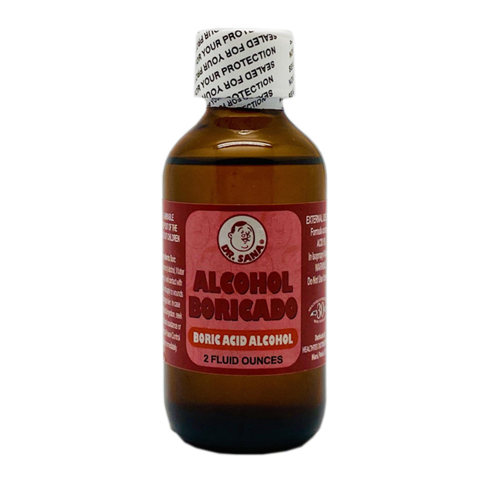 Dr Sana Boricated Alcohol. 2 oz. Pack of 6