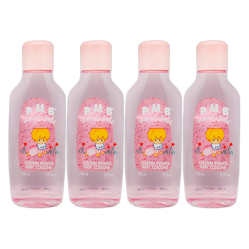 PMB Para Mi Bebe Cologne (Pink) Girls 25 oz. Pack of 4
