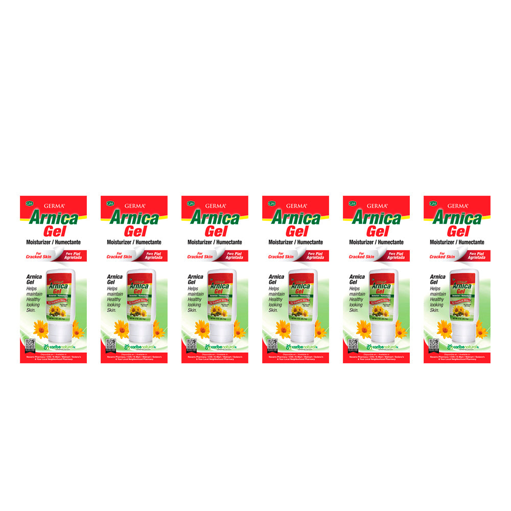 Germa Arnica Gel / Gel de Arnica 2 Oz. Pack of 6