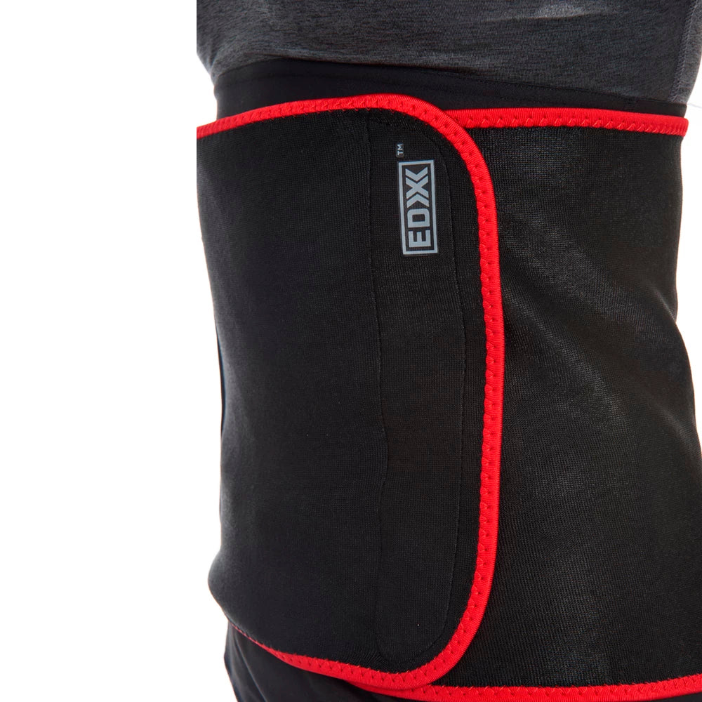 EDX Neoprene Fitness Belt with Pocket. Waist Trimmer