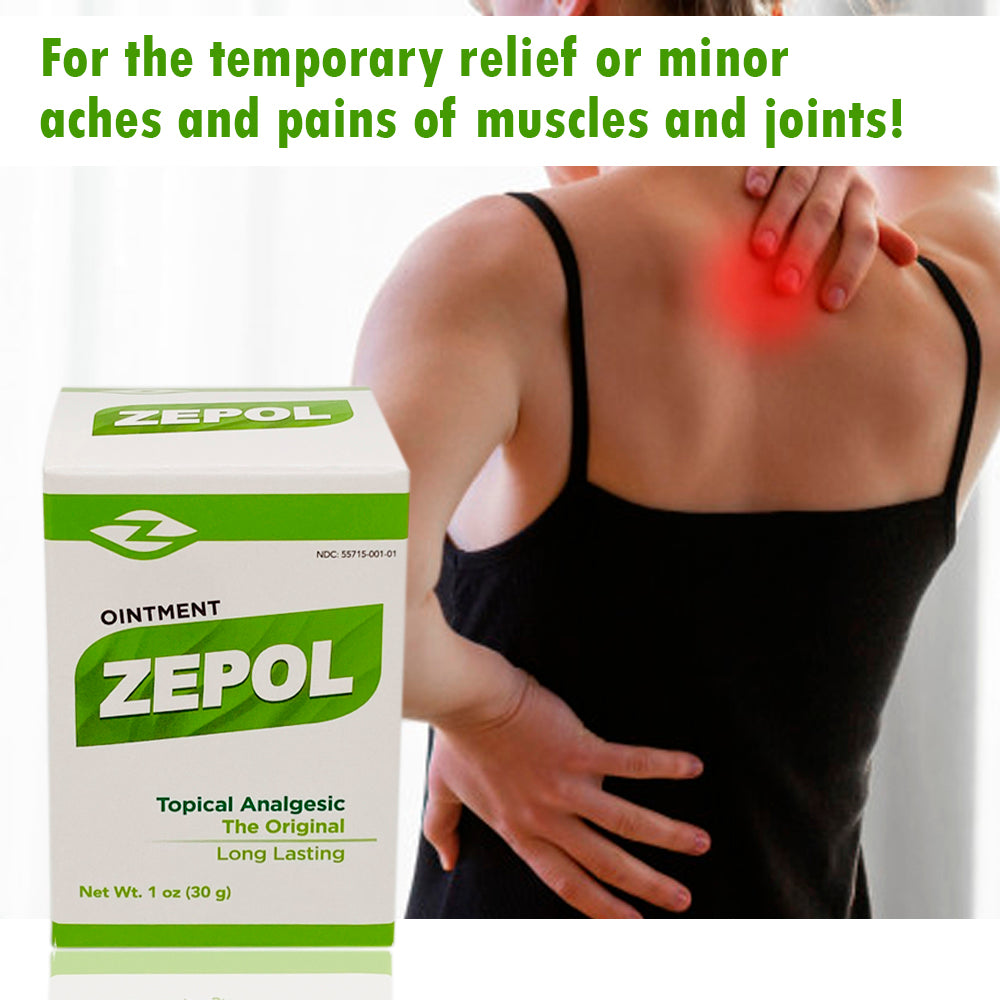 Zepol Topical Analgesic Original 1 Oz - Pack of 2