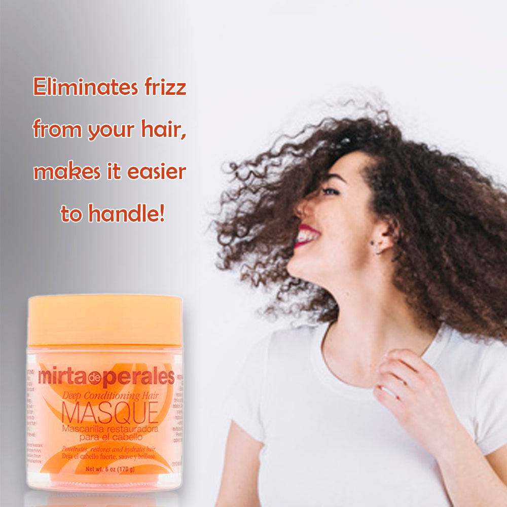 Mirta De Perales Deep Conditioning Hair Masque, Hair Repair Treatment 6 Oz.