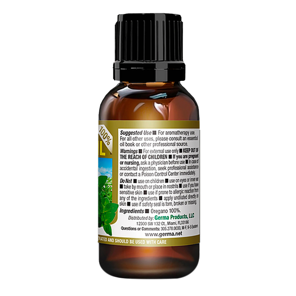 Germa Natural Oregano Oil Expectorant/Aceite de Oregano Natural Expectorante 1oz - SotoDeals