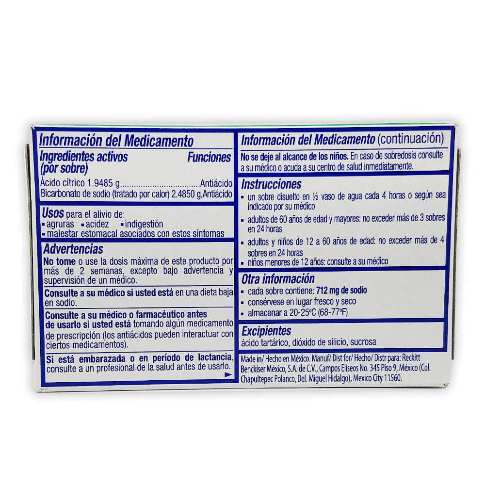 Picot Sal de Uvas, Anti-acid 12 Ct. - SotoDeals