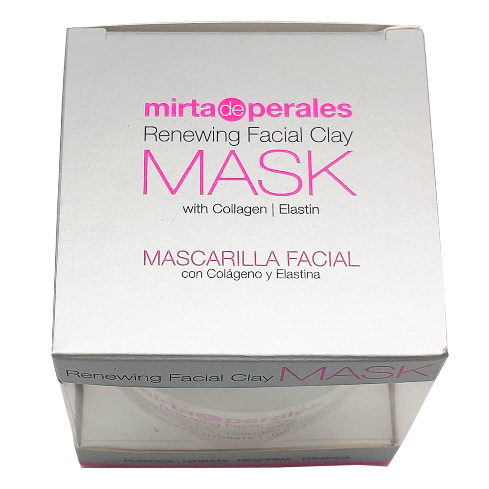 Mirta de Perales Facial Clay Mask with Collagen. Moisturizing and Anti-Aging