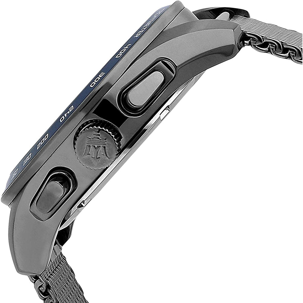 Maserati Traguardo Grey Stainless Steel Case and Strap Men's Watch. R8873612009