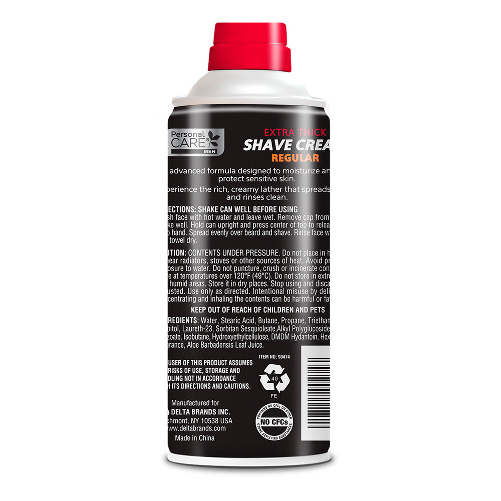 Personal Care Shave Cream - Regular 10 Oz