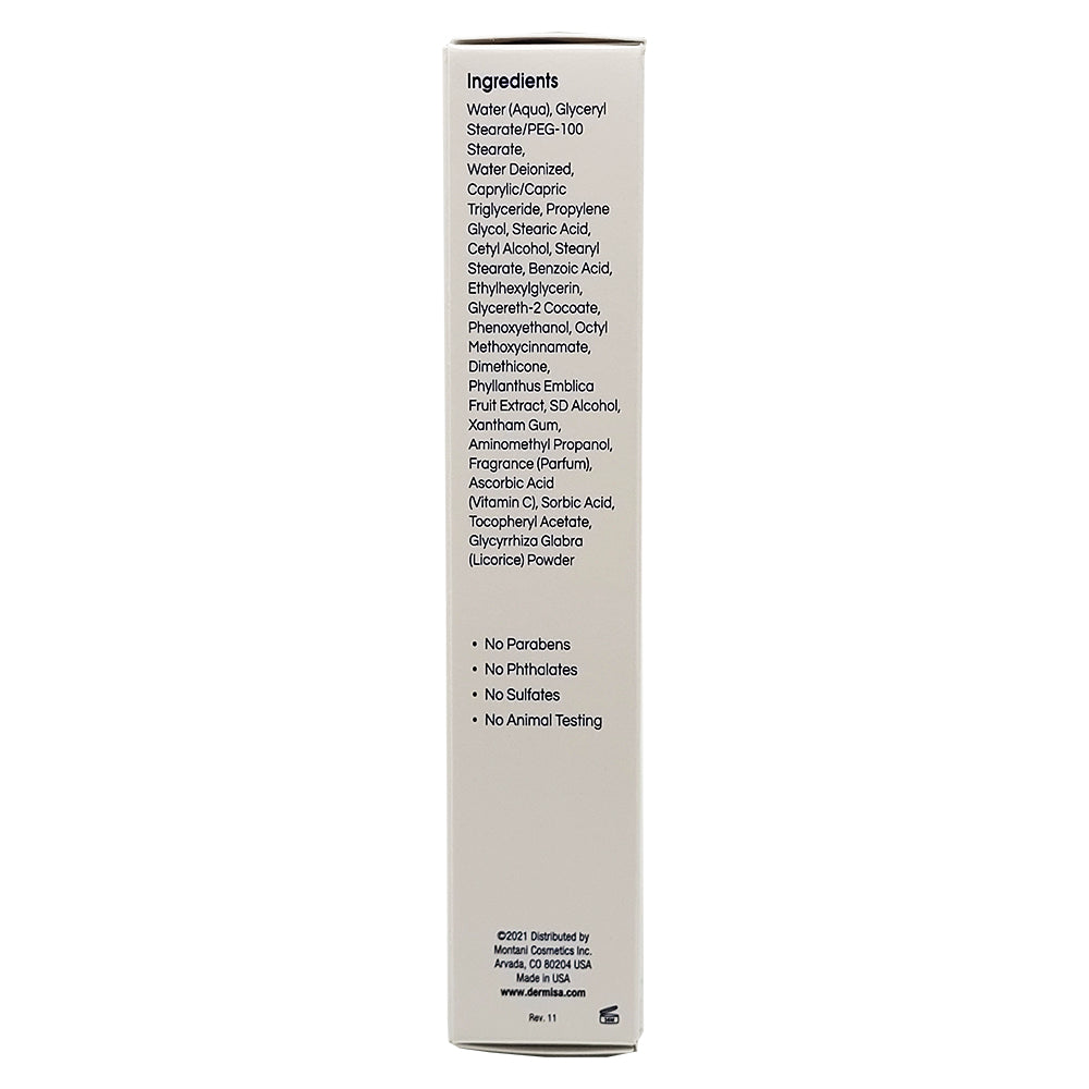 Dermisa Skin Fade Cream 1.78 Oz / 50 g.