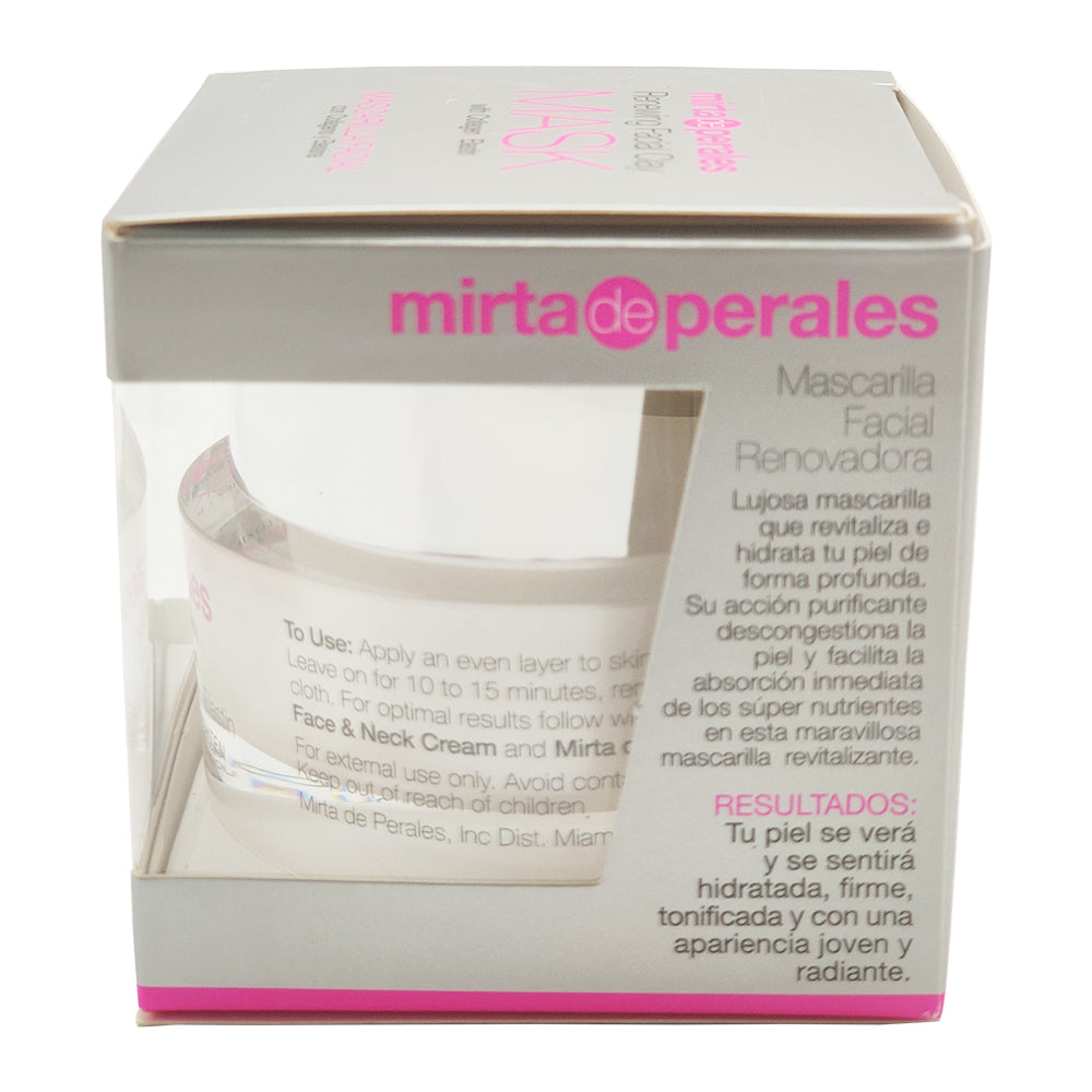Mirta de Perales Facial Clay Mask with Collagen. Moisturizing and Anti-Aging