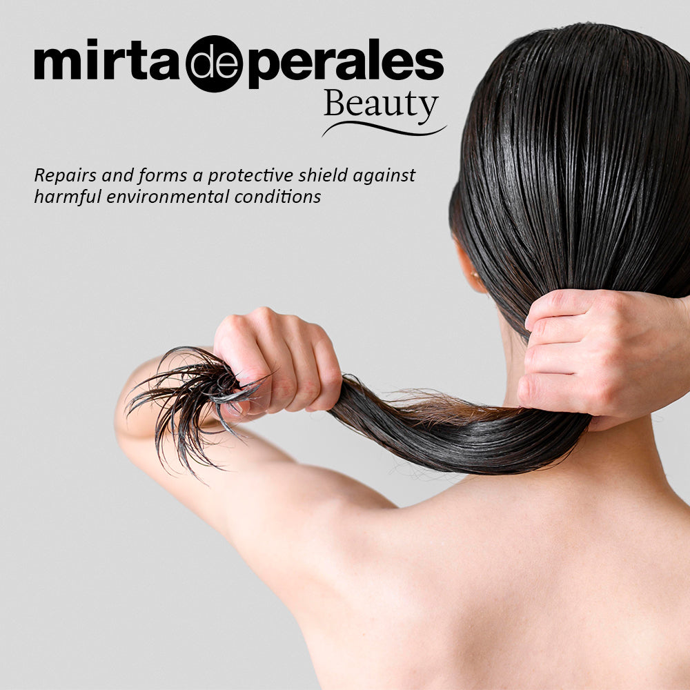Mirta De Perales Hairdressing Cream with Placenta. Dry Hair Treatment. 4 oz