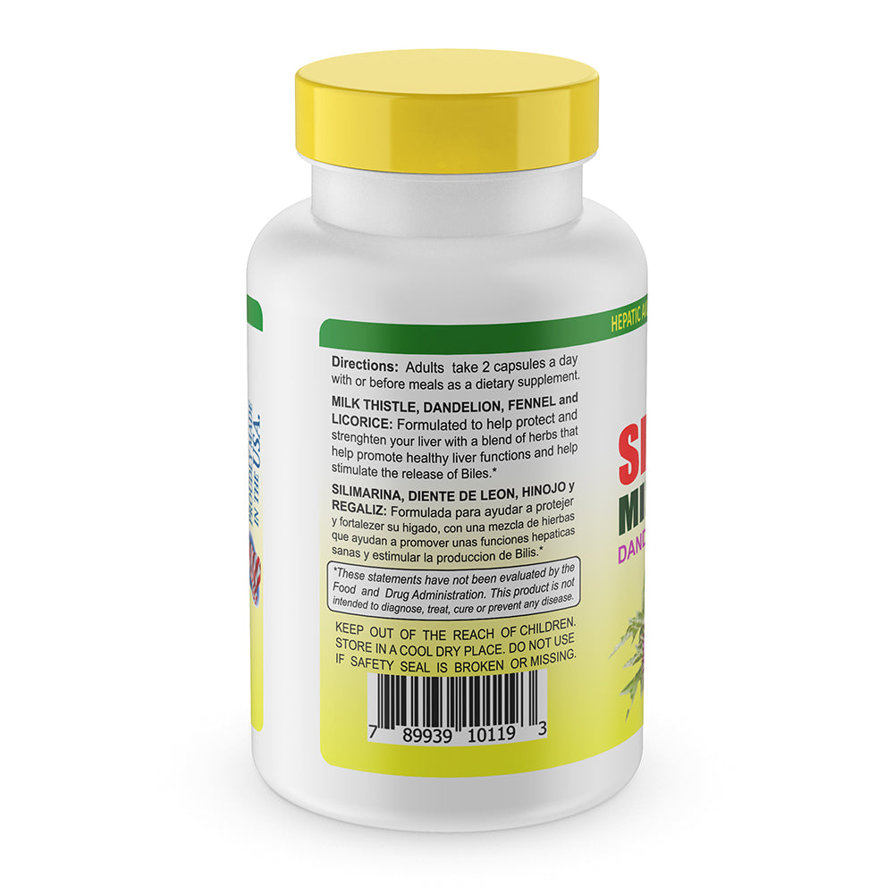 Sunshine Naturals Milk Thistle Complex. Liver Health Support. 600 mg. 120 Caps