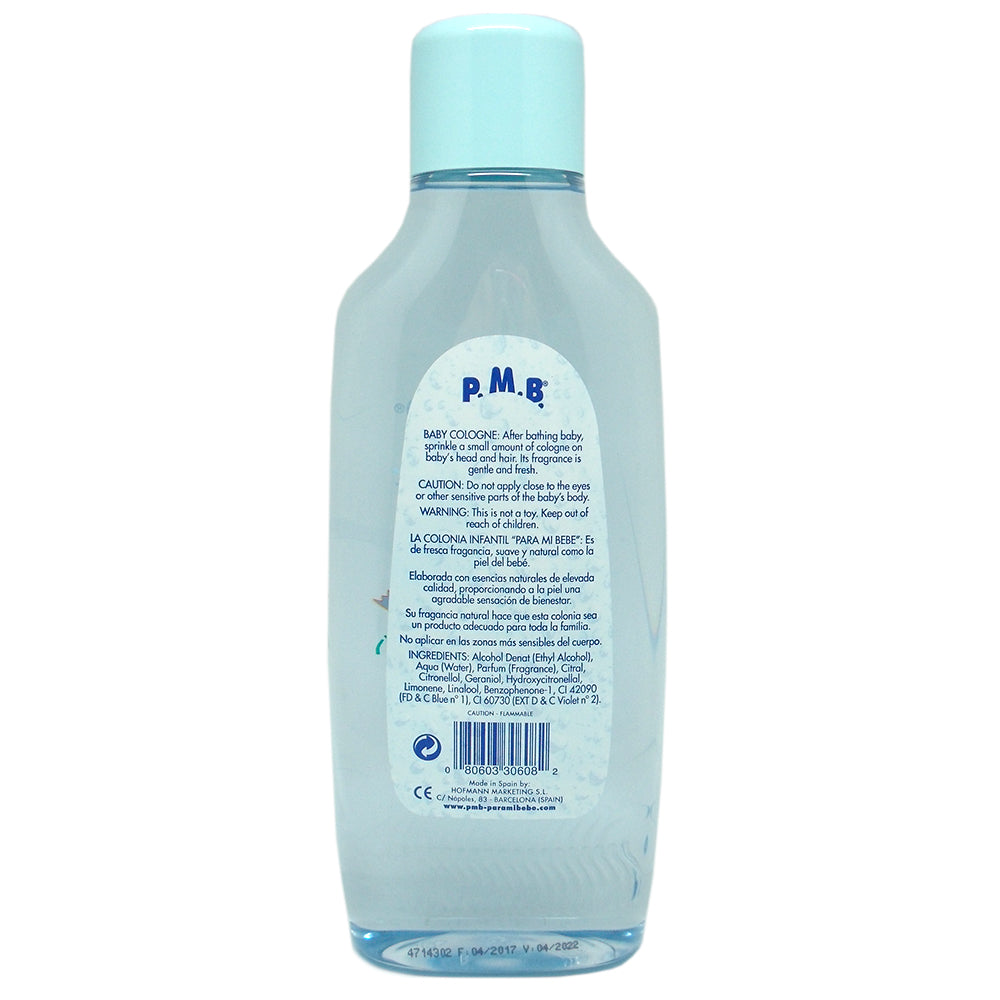 PMB Para Mi Bebe Baby Cologne Blue 25 Fl Oz / 750 ml - SotoDeals