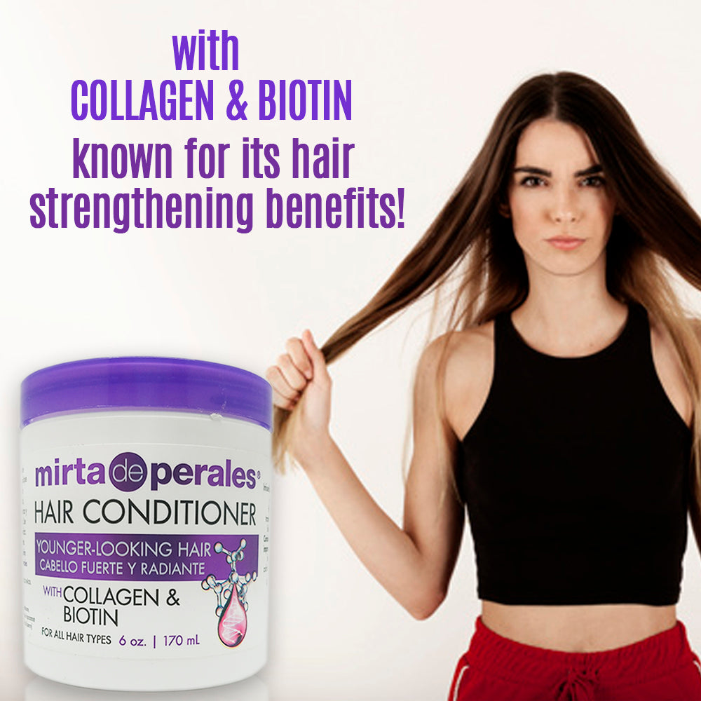 Mirta De Perales Collagen Biotin Conditioner 6 Oz.