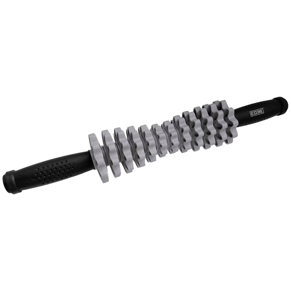 EDX - Customizable 12 Roller Massage Stick. Gray